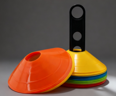 Flexible Turtle Training Cones Set x 50